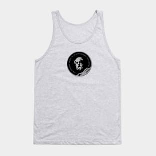 The greatest wealth is to live content with little. - Plato Tank Top